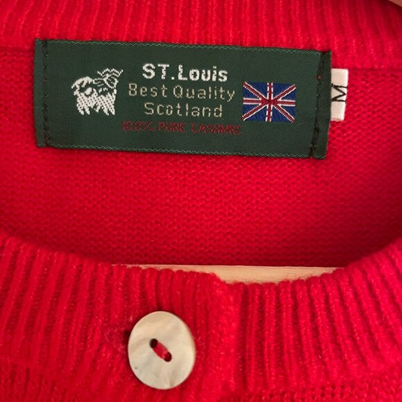 NWT 100% Scottish Cashmere Cardigan - Picture 4 of 4